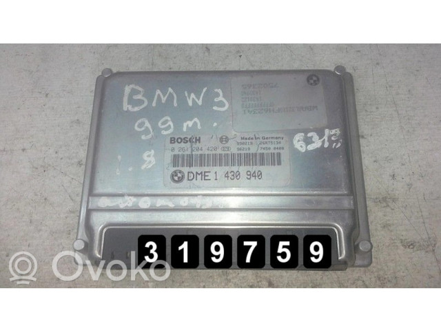 Řídící jednotka 0261204420   BMW 3 E36 1999