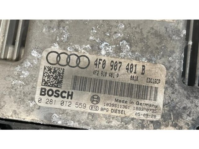 Блок управления двигателя 4F0907401B, 0281012559   Audi A6 Allroad C6