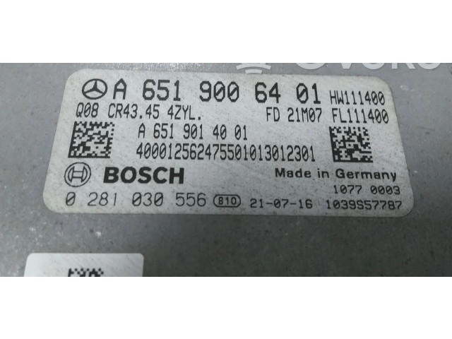 Řídící jednotka A6519006401, 0281030556   Mercedes-Benz GLC C253 2015