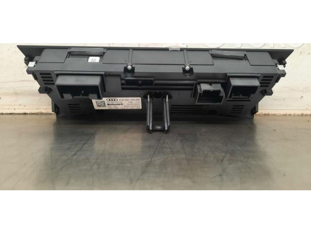 Блок управления климат-контролем 4G0820043AM   Audi A6 S6 C7 4G