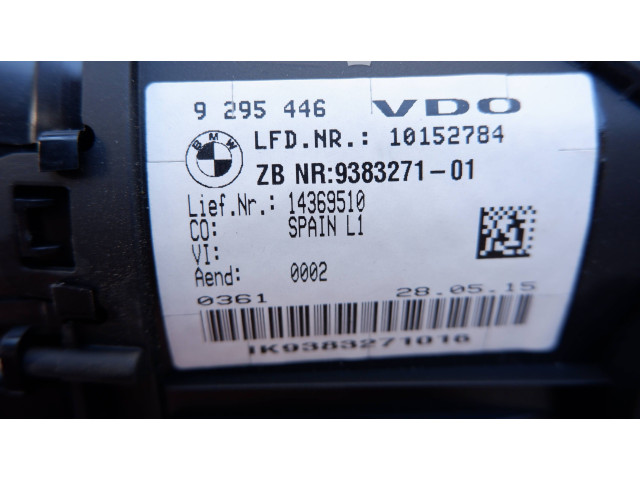 Přístrojová deska  BMW 2 F46 2015 9383271, 10152784  