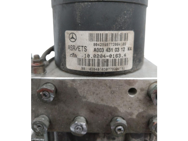 Блок управления АБС 0044316612   Mercedes-Benz CLK A208 C208