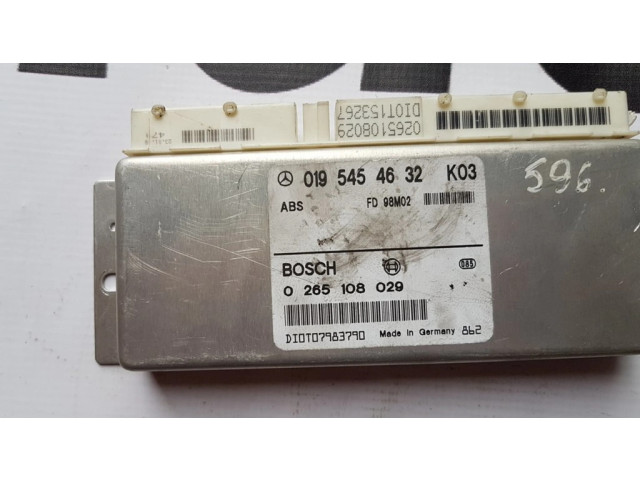 Блок управления АБС A0195454632, 0195454632   Mercedes-Benz C W203
