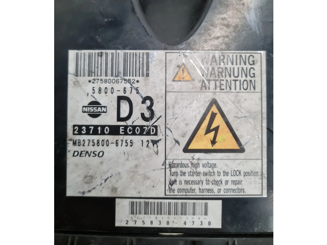 Řídící jednotka 23710EC07D, 23710EC07D   Nissan Navara D40 2006
