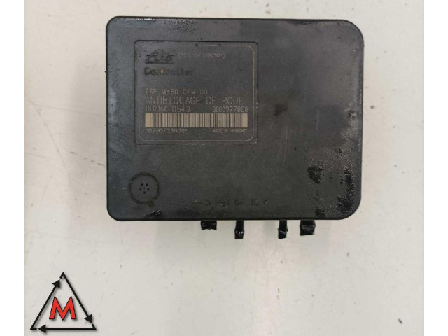 Блок управления АБС 10.0206, 9654777580   Peugeot 1007