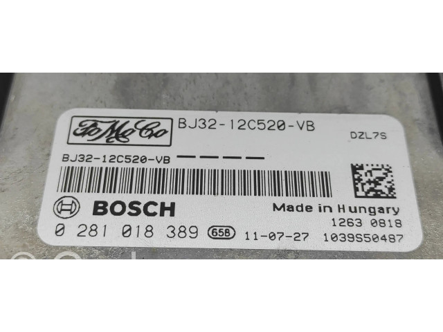 Řídící jednotka BJ3212C520VB, 0281018389   Land Rover Range Rover Evoque L538 2011