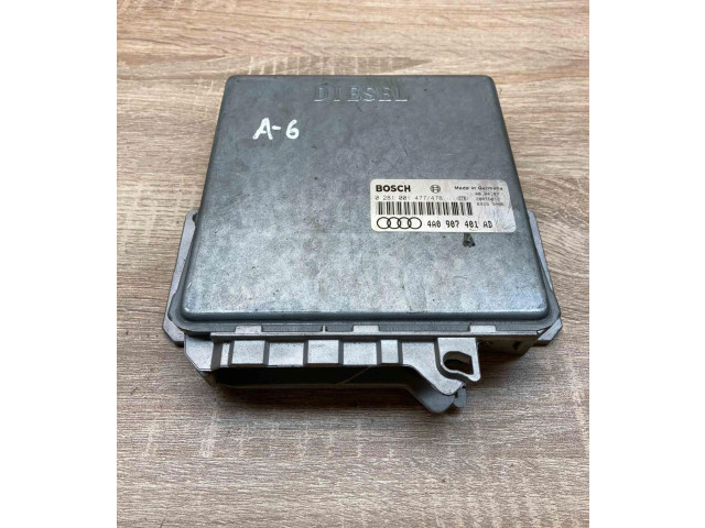 Řídící jednotka 4A0907401AD, 0281001477   Audi A6 S6 C4 4A 1994