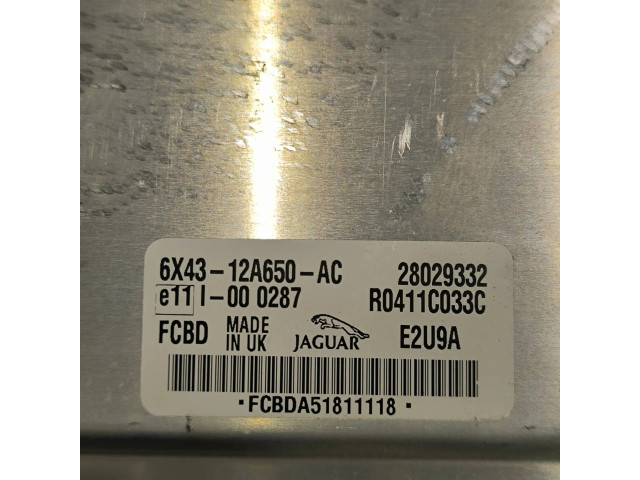 Řídící jednotka 6X4312A650AC, R0411C033C   Jaguar X-Type 2006