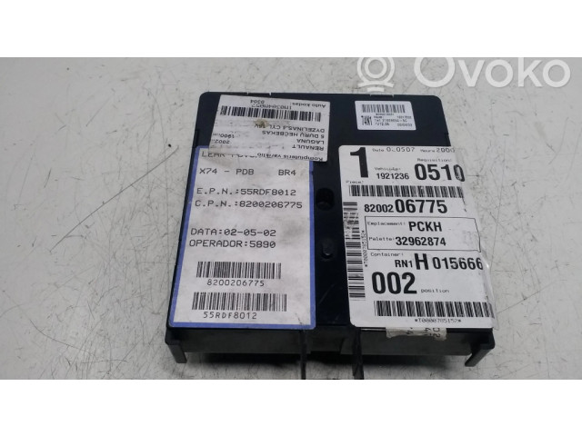 Блок комфорта 55RDF8012, 8200206775   Renault Laguna II   
