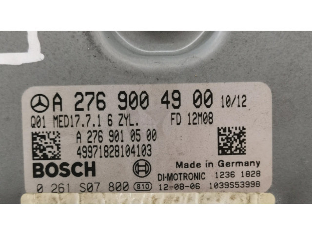 Řídící jednotka A2769004900, A2769010500   Mercedes-Benz E A207 2012