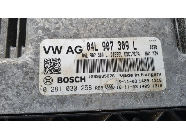 Řídící jednotka 04L907309L, 0281030258   Audi Q5 SQ5 2017