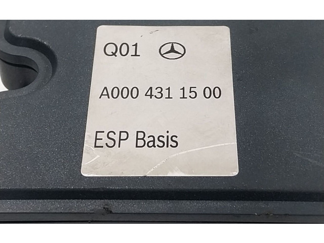 Jednotka ABS A0004311600, A0004311500   Mercedes-Benz CLA C117 X117 W117 2017
