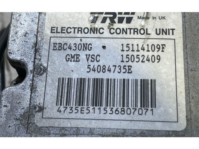 Блок АБС 15052409, 54084735E   Saab  9-3 Ver2  2003 - 2007 года