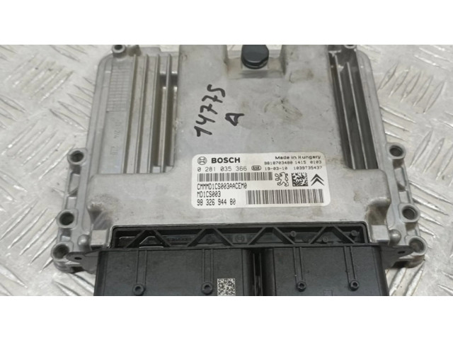 Řídící jednotka 9832694480, 0281035366   Peugeot 508 II 2018