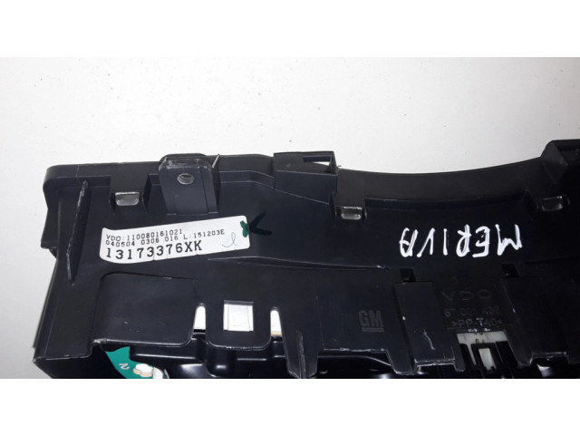 Панель приборов 13173376XK   Opel Meriva A       