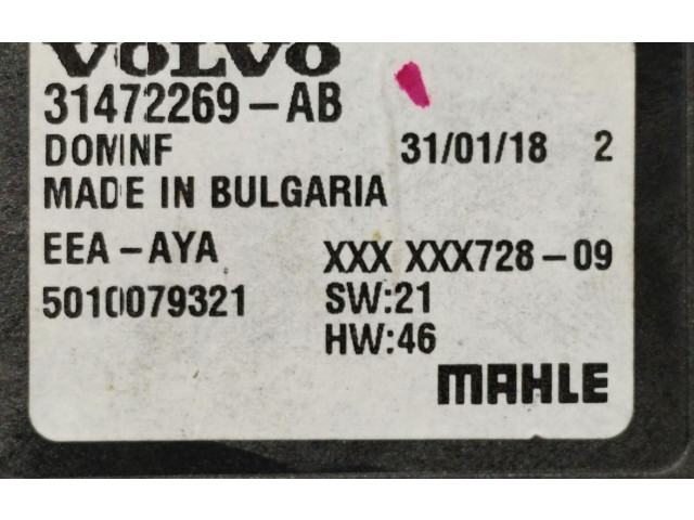 Řídící jednotka 31472269   Volvo XC60 2018