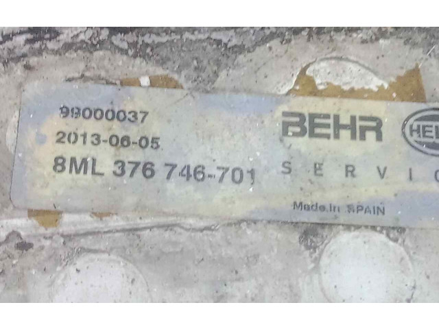 Интеркулер  8ML376746701, 162X630X65   Renault Scenic RX 