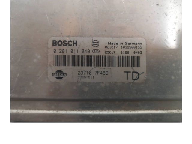 Řídící jednotka 237107F469, 1039S00155   Nissan Terrano 2003