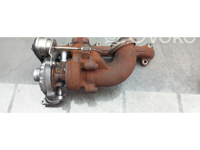  Турбина Citroen C2  54351014861   для двигателя 8HZ (DV4TD)      