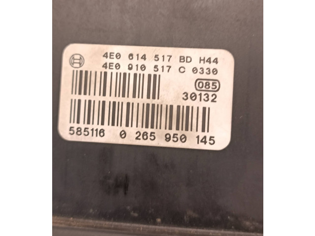 Блок управления АБС 4E0614517BD, 4E0910517C   Audi A8 S8 D3 4E