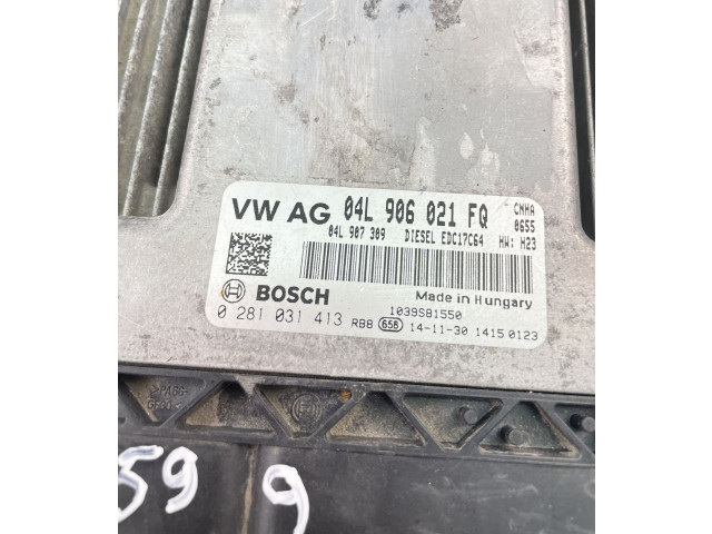 Řídící jednotka 04L906021FQ, 0281031413   Audi A6 S6 C7 4G 2013