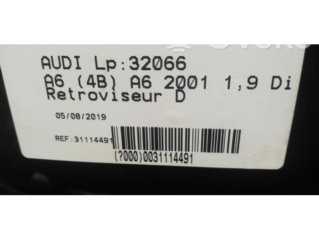 Zpětné zrcátko  Audi A6 S6 C5 4B 2003  4B1858532BF3FZ  