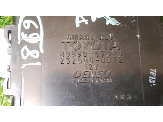 Блок управления 8999047020, 2325000072   Toyota Prius (XW20)