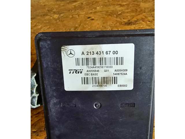 Jednotka ABS A2134316700, A005N946   Mrcedes-Benz E W213 2016