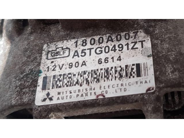 Генератор 1800A007, A5TG0491ZT   Mitsubishi L200      