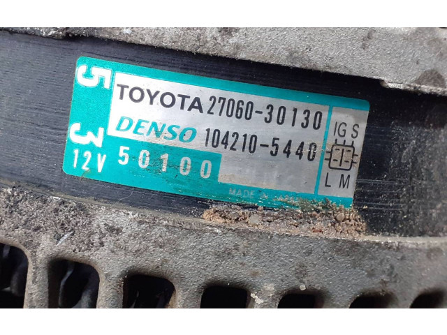 Генератор 2706030130, 1042105440   Toyota Land Cruiser (J150)      
