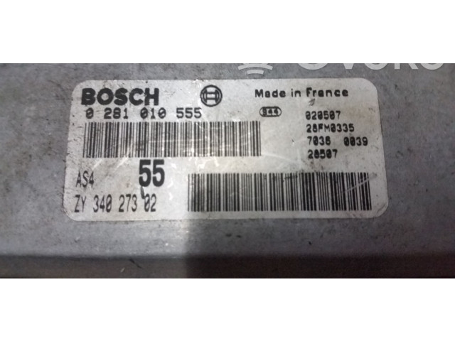 Řídící jednotka 0281010555, ZY34027302   Nissan Micra 2001