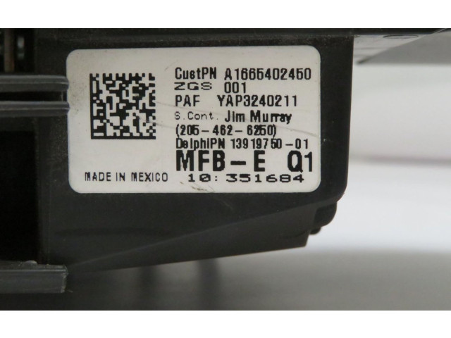 Блок предохранителей  A1665402450, A1665402450   Mercedes-Benz GL X166    