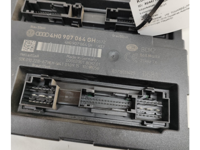 Блок комфорта 4H0907064GH, 5DK01022867   Volkswagen Touareg II   