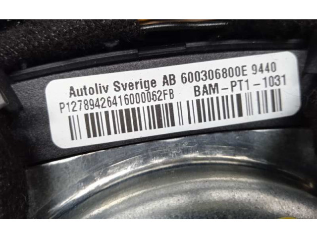 Подушка безопасности водителя 12789426, P12789426   Saab 9-3 Ver2