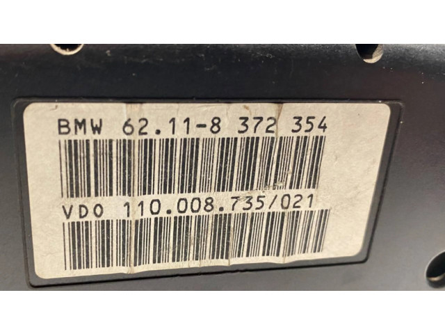 Přístrojová deska  BMW 5 E39 2001 8372354, 62118372354  