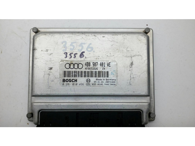 Блок управления двигателя 4B0907401AE, 5WK47230B   Audi A6 S6 C5 4B