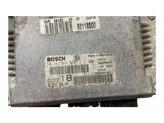 Řídící jednotka 0281011516, 9654694680   Peugeot 607 2003