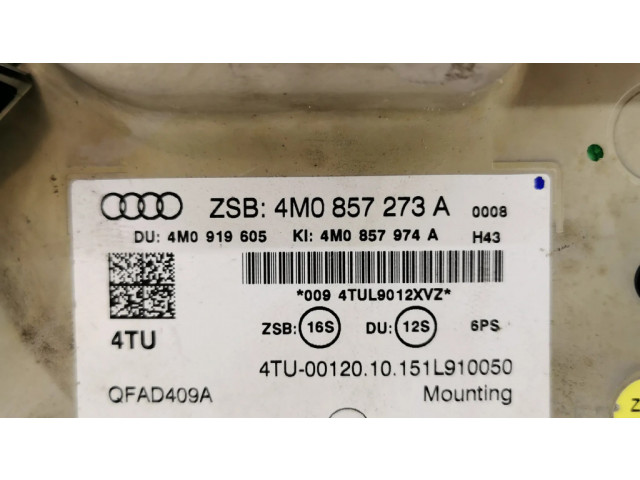 Дисплей    4M0857273A, 4M0919605   Audi Q7 4M