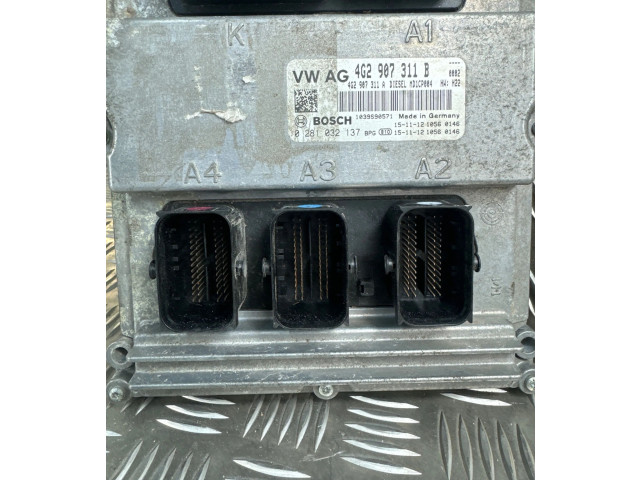 Блок управления двигателя 4G2907311B, 4G2907311A   Audi A6 S6 C7 4G