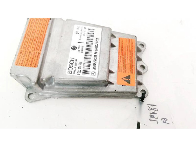 Блок подушек безопасности A1648204326, 0285001535   Mercedes-Benz ML W164