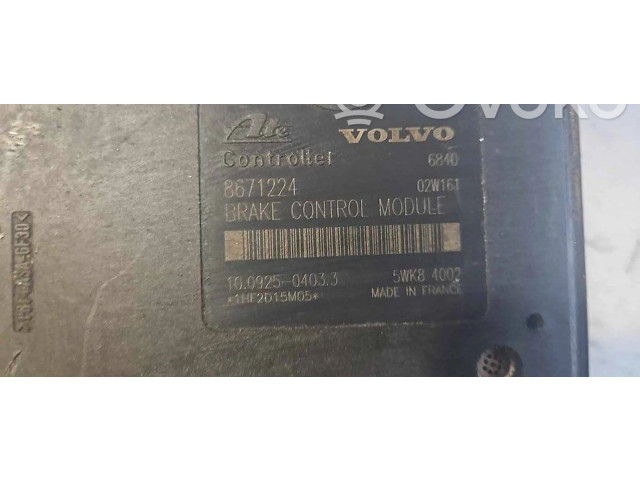 Jednotka ABS 8671224, 10092504033   Volvo XC90 2004