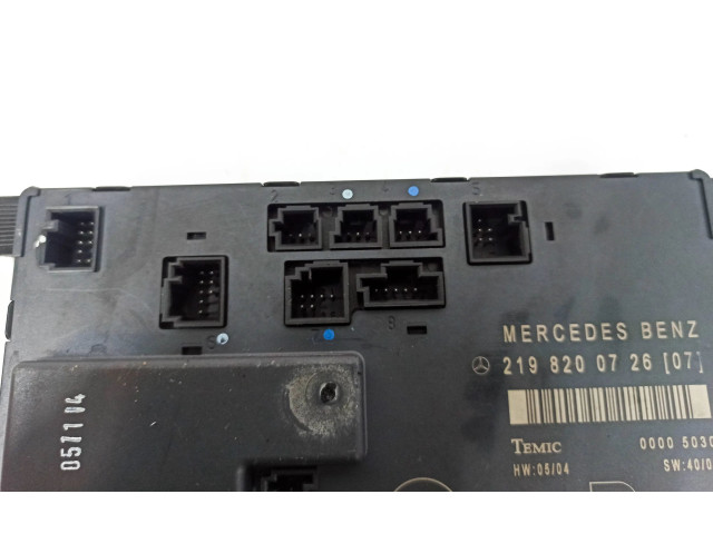 Блок управления коробкой передач 2198200726, 2931973416   Mercedes-Benz CLS C219