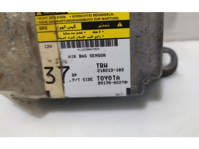 Блок подушек безопасности 8917002250, 8917002270   Toyota Corolla E120 E130