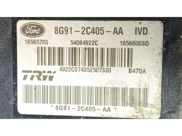 Блок АБС 8G912C405AA, 16565703   Ford  Mondeo MK IV  2007-2014 года