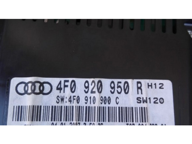 Панель приборов 4F0920950R, 4F0910900C   Audi A6 Allroad C6       