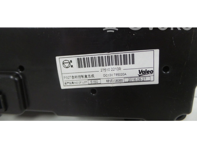 Блок управления климат-контролем 275102210R   Renault Kadjar