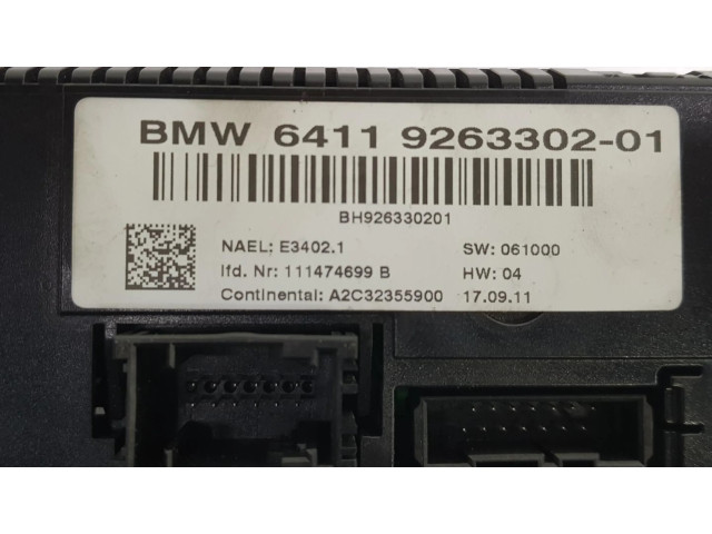 Блок управления климат-контролем 64119286618   BMW X1 E84
