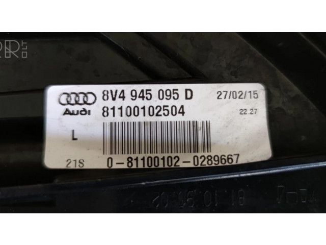 Задний фонарь левый сзади 8V4945095D    Audi A3 S3 8V   2013-2019 года