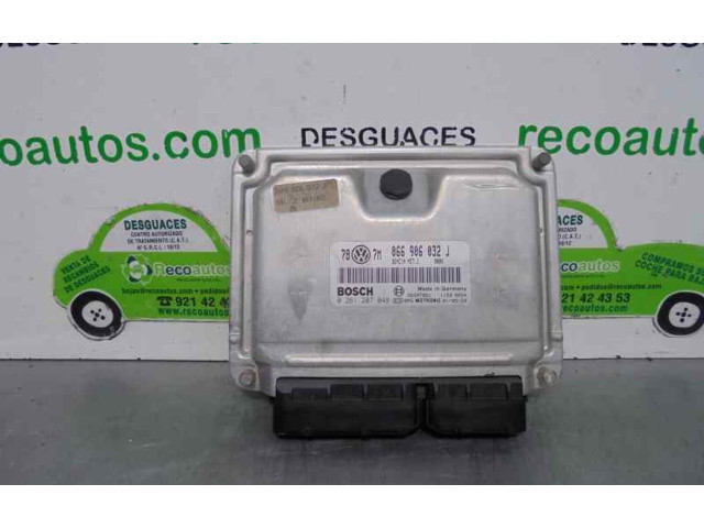 Řídící jednotka 066906032J, 0261207048   Volkswagen Passat Alltrack 2001