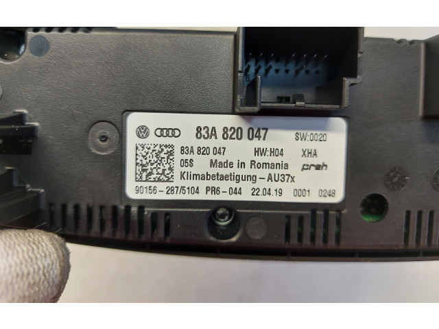 Блок управления климат-контролем 83A820047   Audi A1